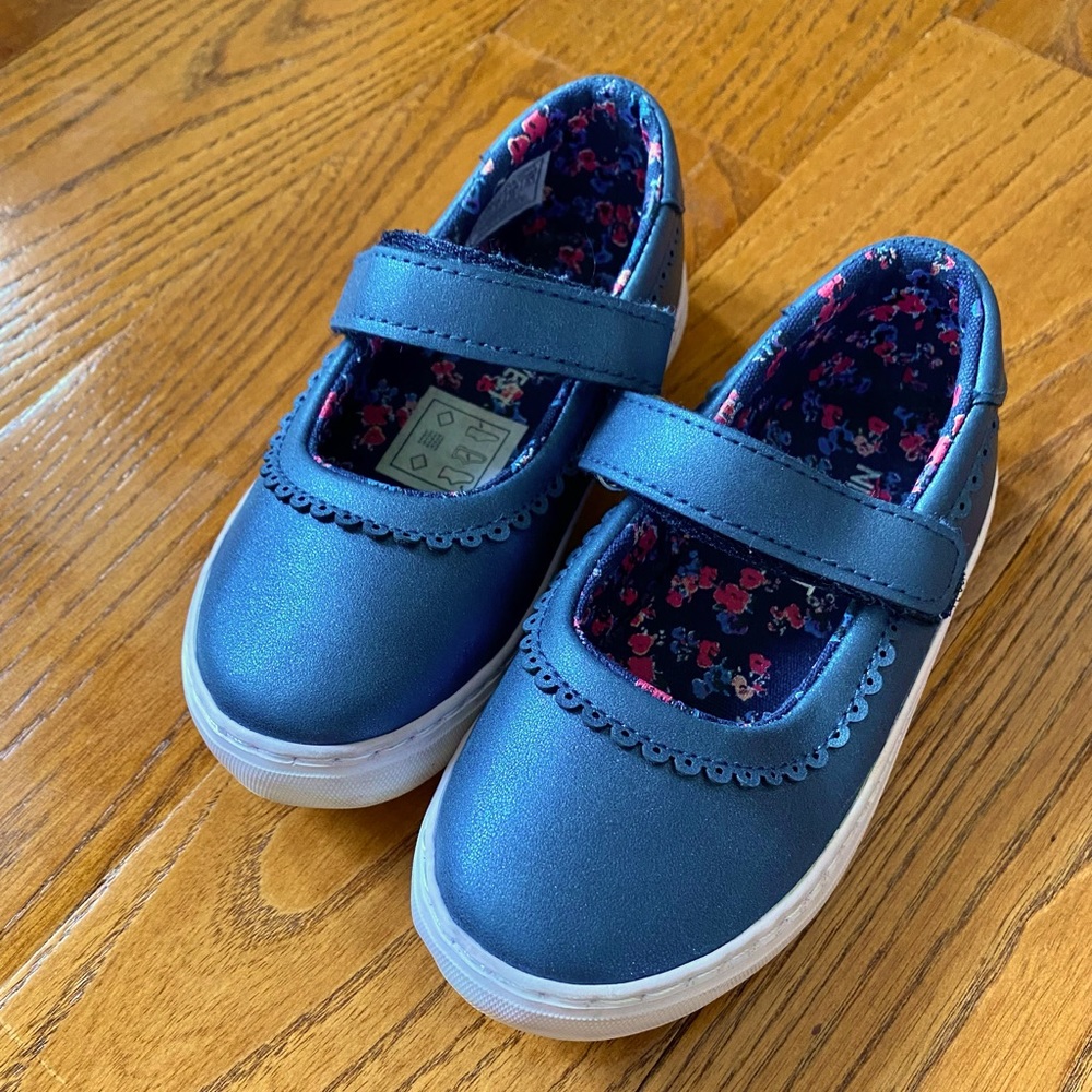 EUC Nine West girls Mary Jane shoes